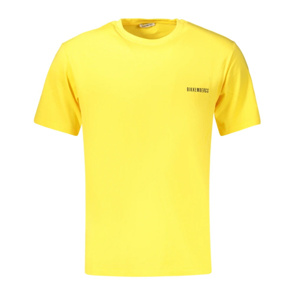 Bikkembergs Herr Gul Toppar S, Pupino Kortärmad T-Shirt