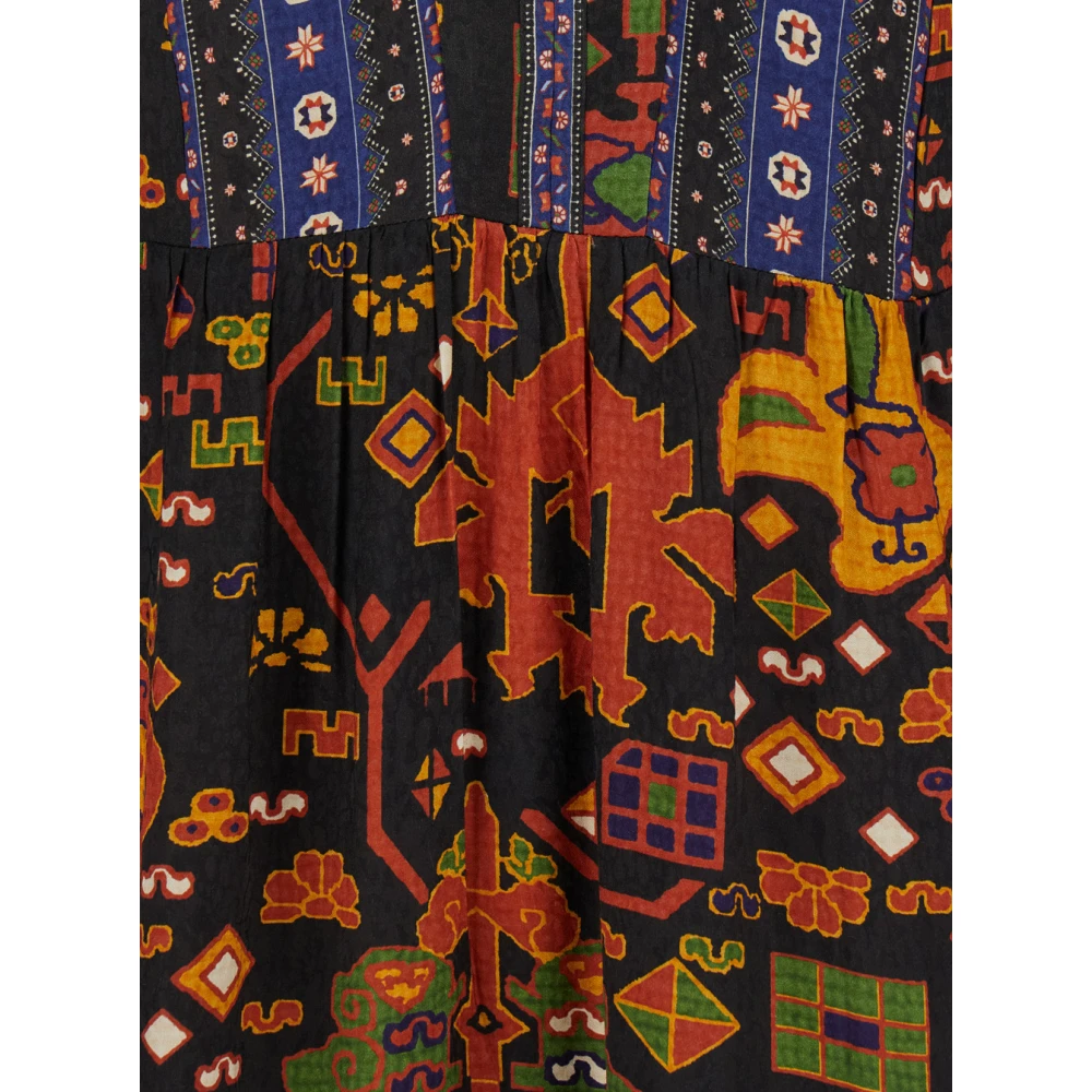 BA&SH Valley Multicolor Jurk Multicolor Dames