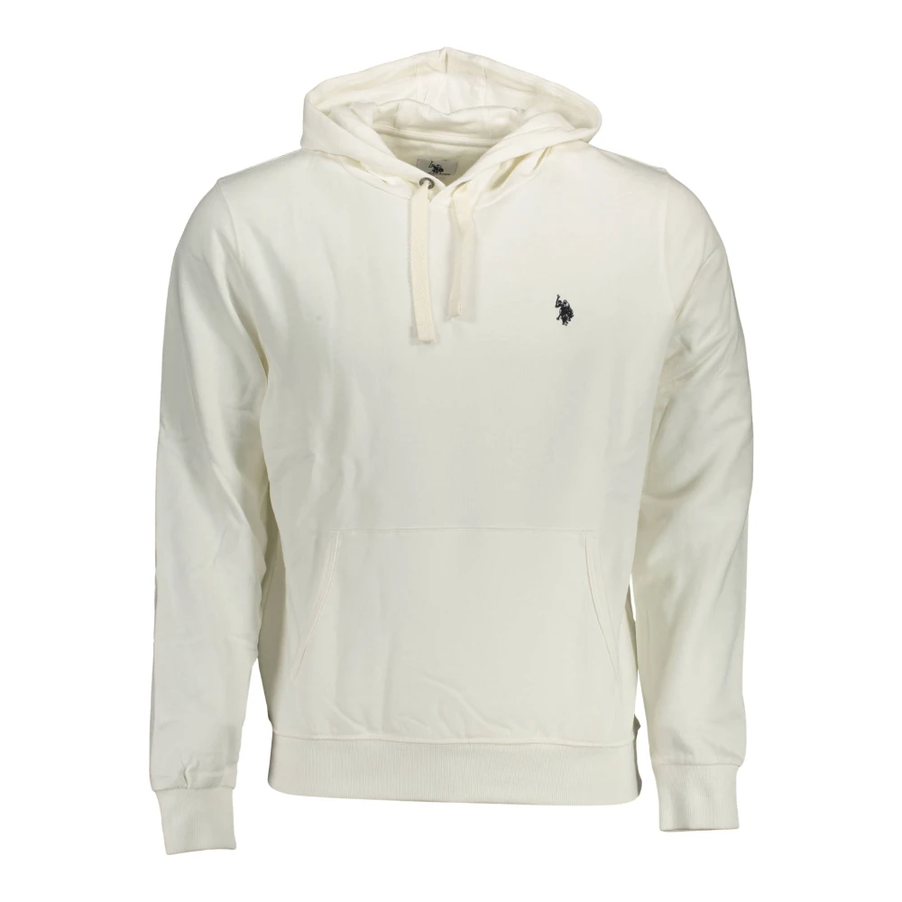 U.s. Polo Assn. Men's White Hoodie