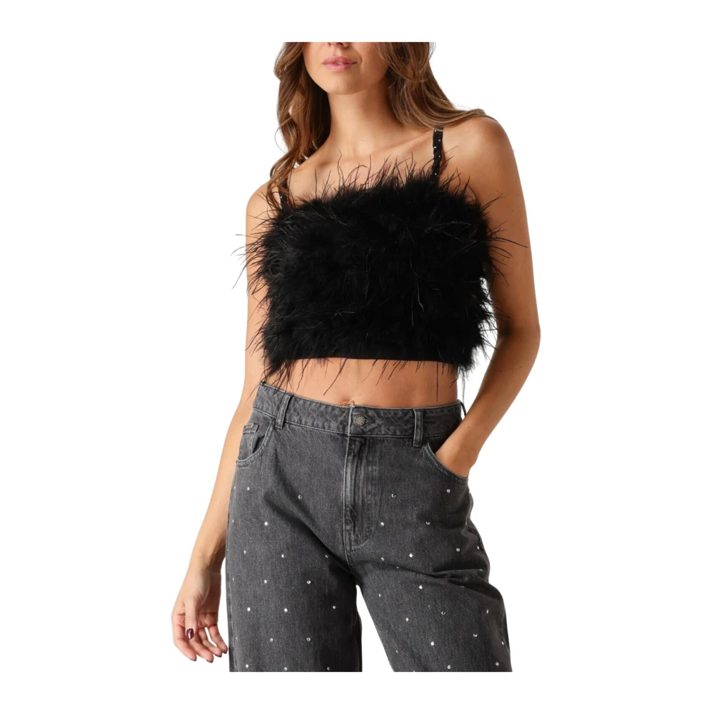 Harper & Yve Veelzijdige Isabella-Ss Top Black Dames