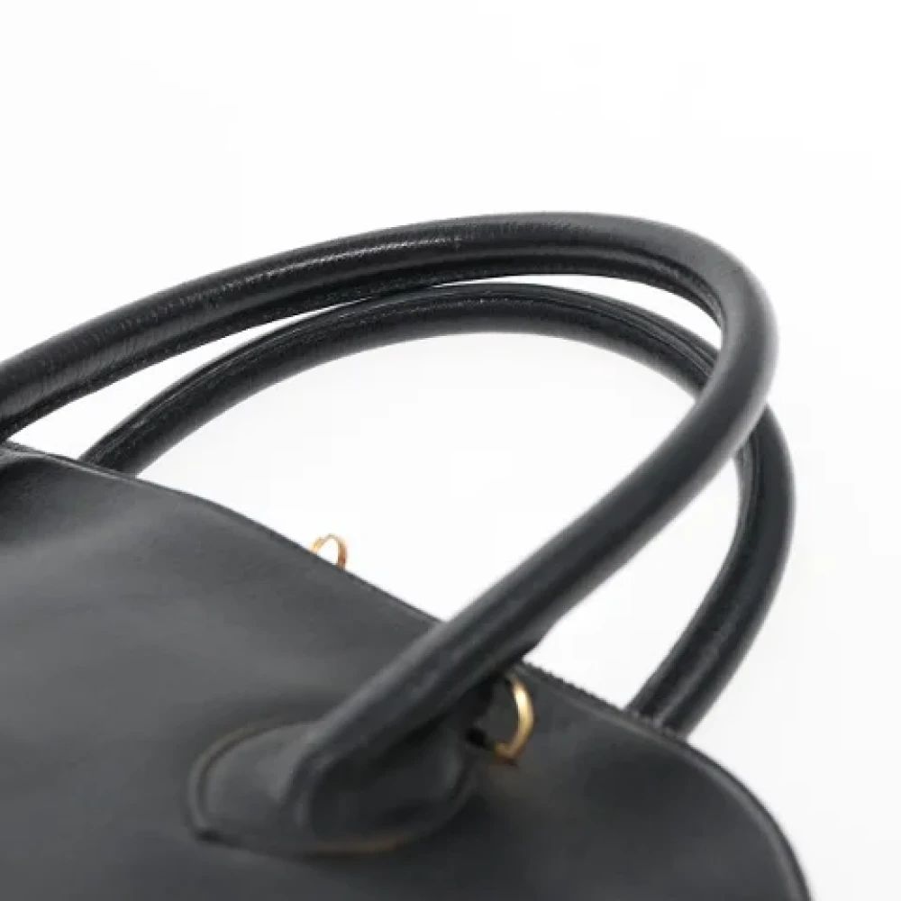 Salvatore Ferragamo Pre-owned Leather handbags Black Dames