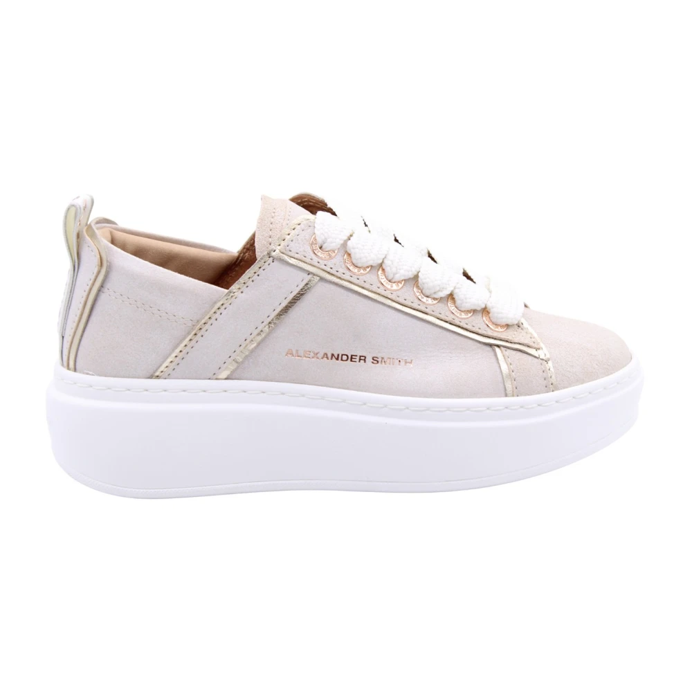 Alexander Smith Hellis Sneaker Dames Schoenen Beige
