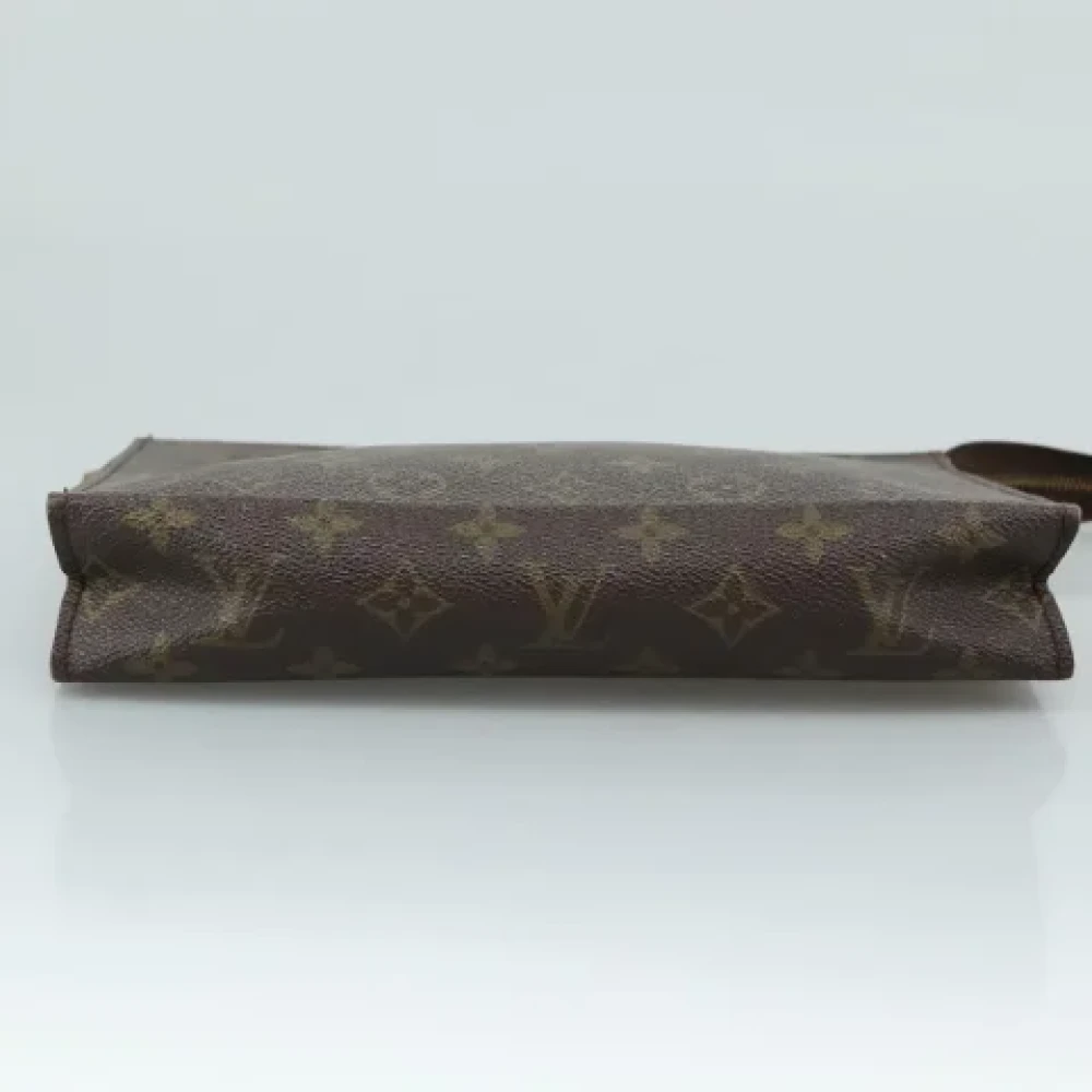 Louis Vuitton Vintage Pre-owned Canvas pouches Brown Dames