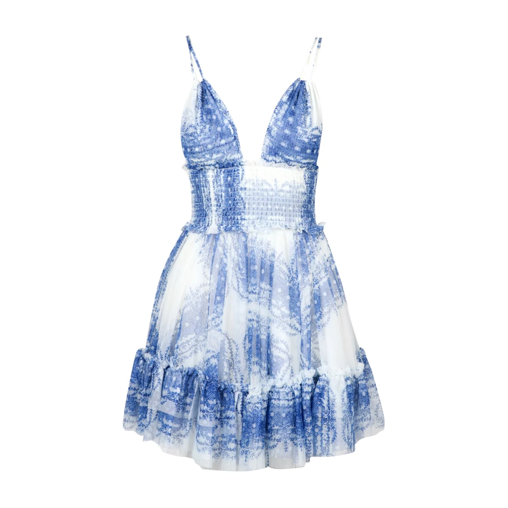 Philosophy Di Lorenzo Serafini Vrouw Blauw Kleedjes Dames, S, Short Kleedjes