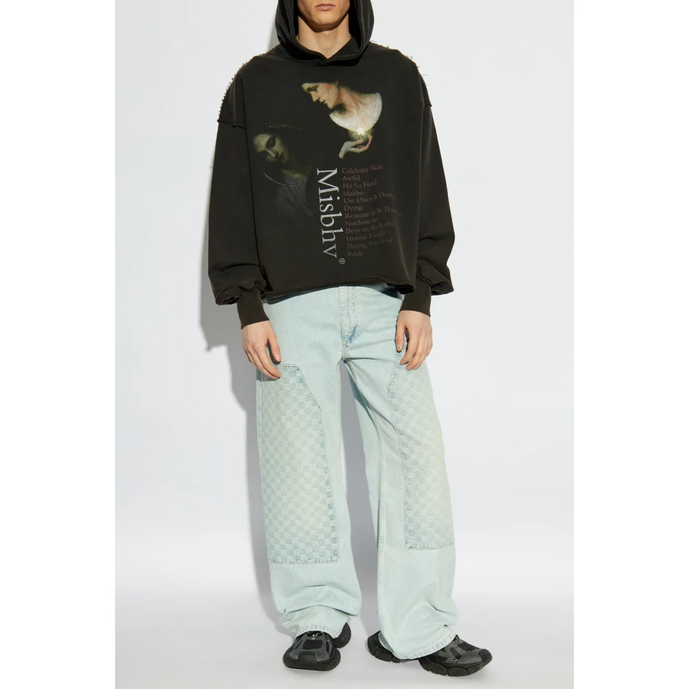 Misbhv Jeans met Logo Blue Heren