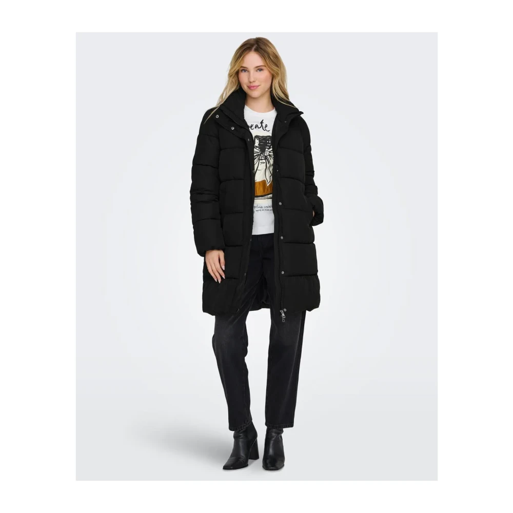 Only Dames Pufferjas Newcool Stijl Black Dames