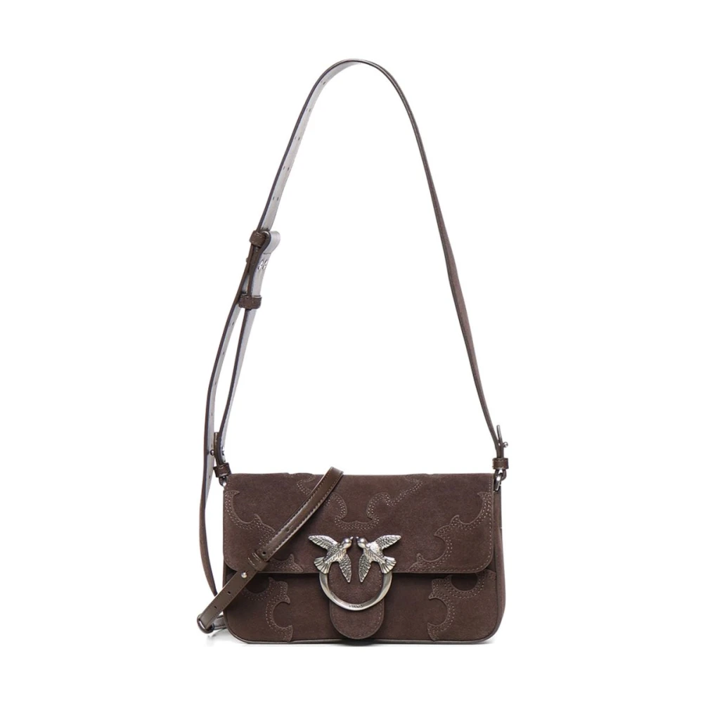 Pinko Women's Brown Cross Body Bags, One Size, Cross Body Bags