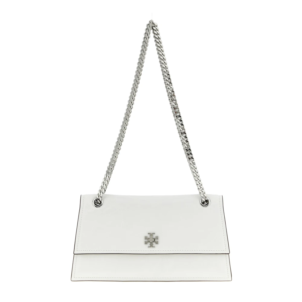 Tory Burch Women's White Kira Turnlock Shoulder Bag - Shoulder Bags - One Size - Bags