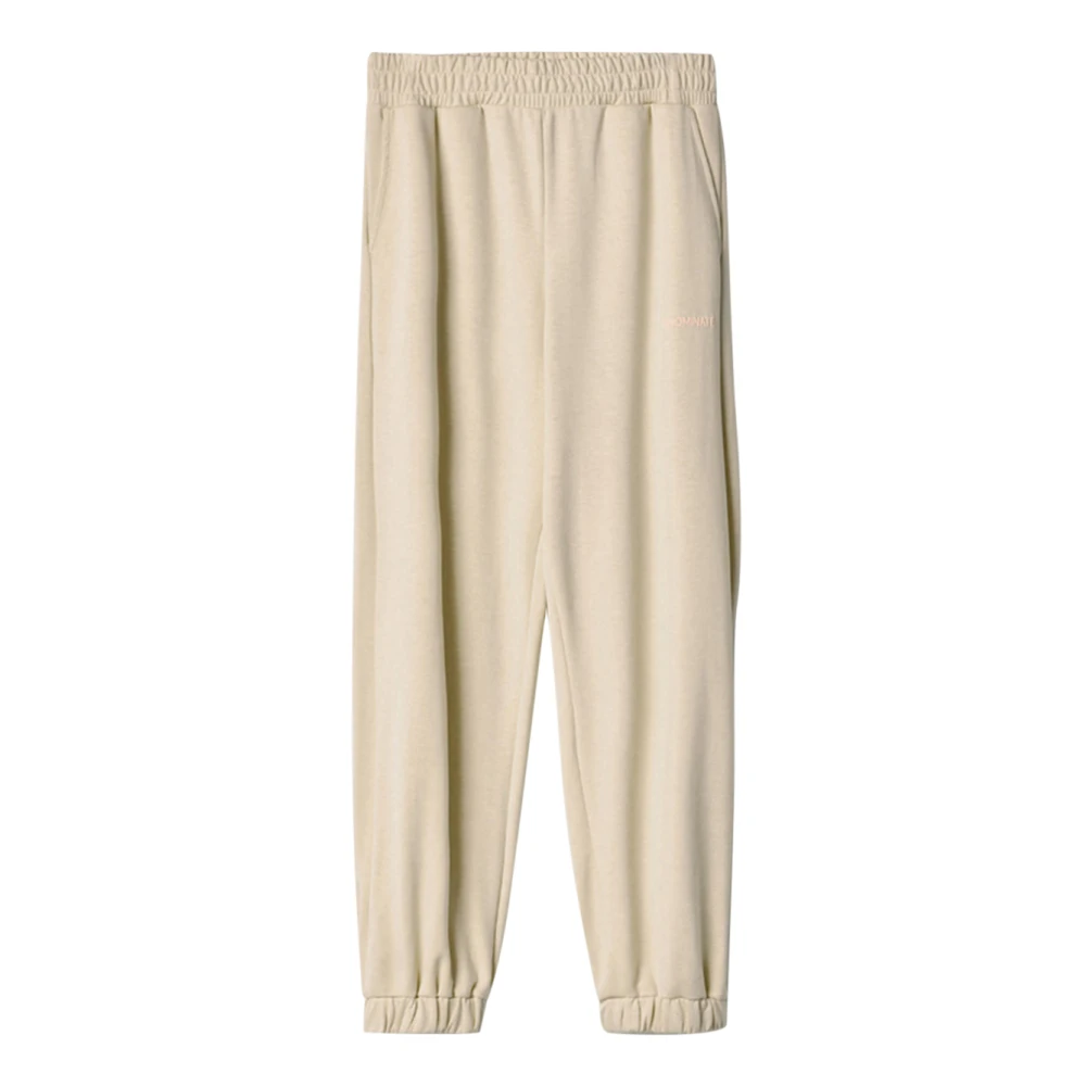 Hinnominate Women's Beige Sweatpants, Xs, Casual Modal Trousers With Elastic