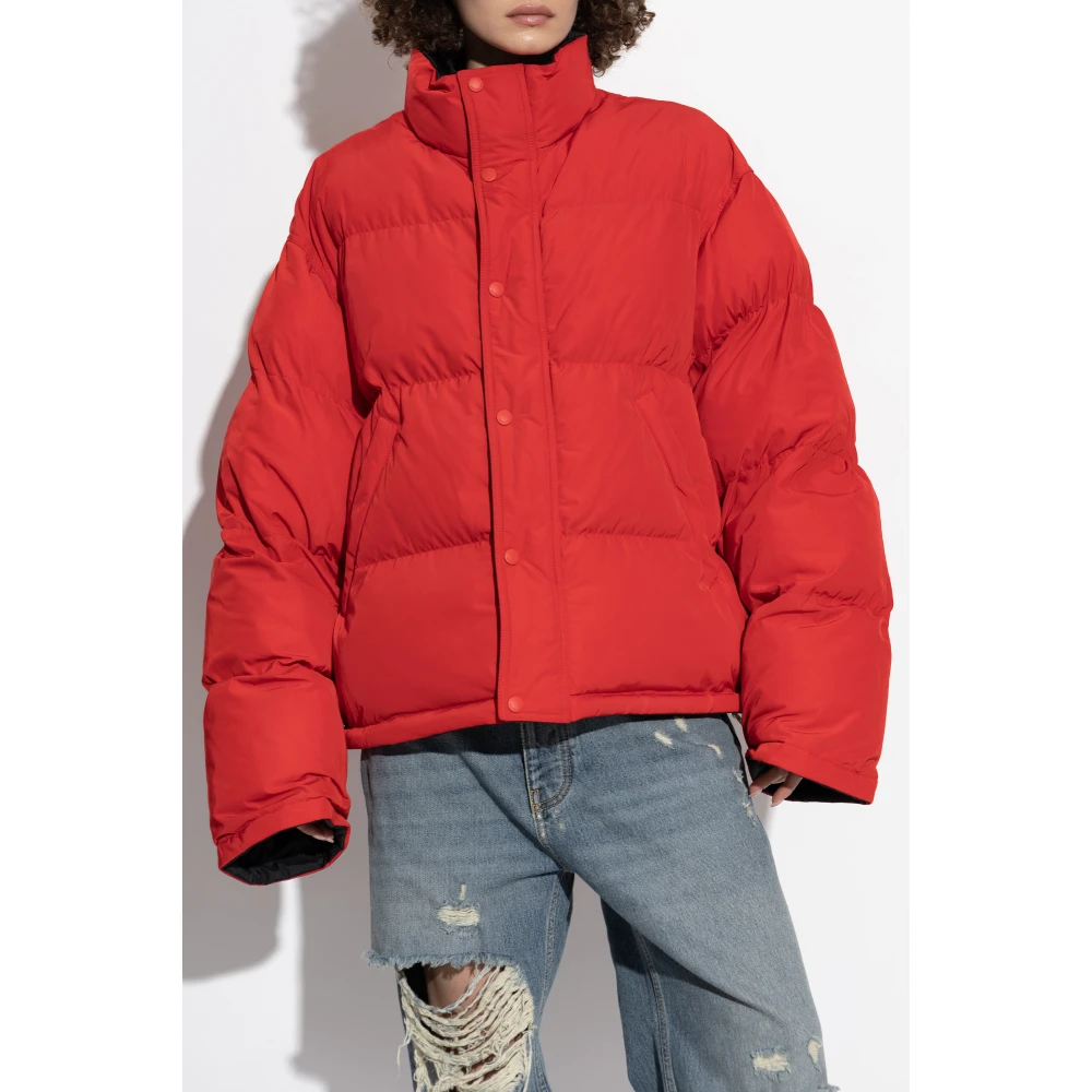 Balenciaga Omkeerbaar gewatteerd jack Red Dames