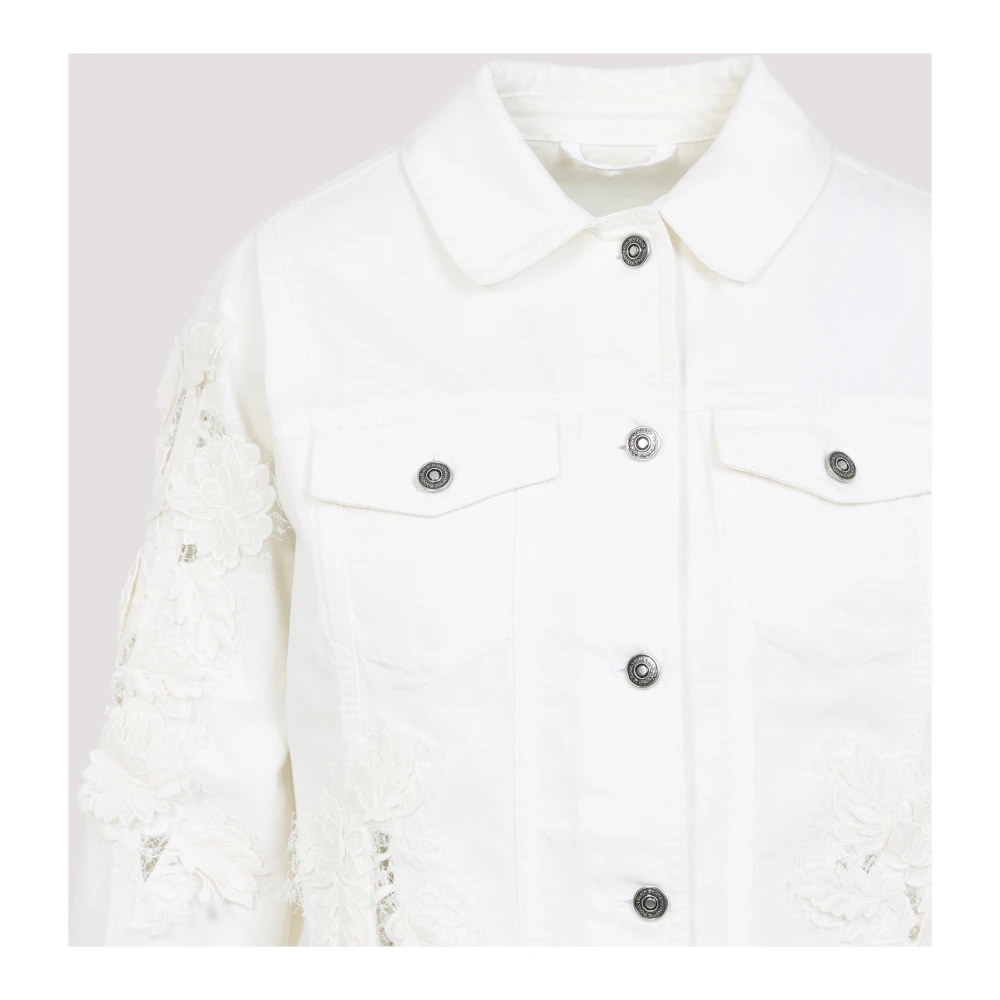 Ermanno Scervino Witte Jas voor Vrouwen White Dames