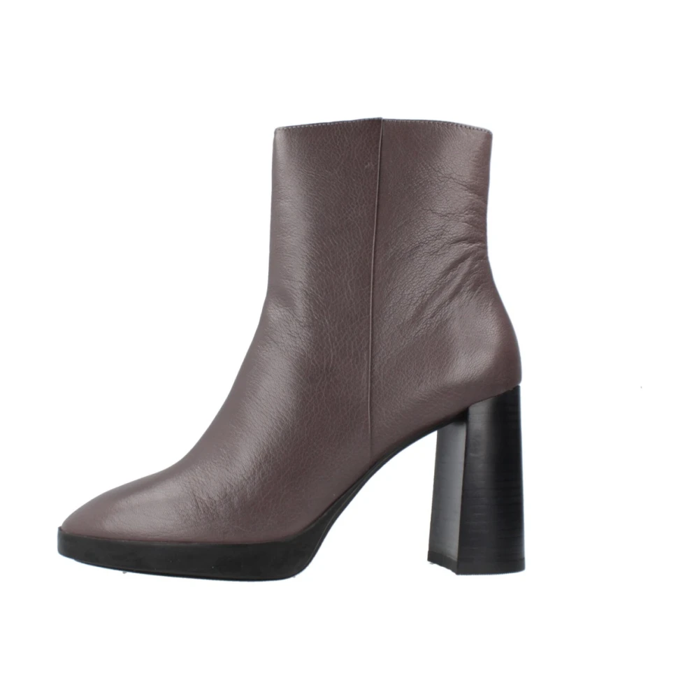 Geox - Botines De Tacón Elegantes Para Mujeres - Shoes - Mujer - Gris - 39 Eu