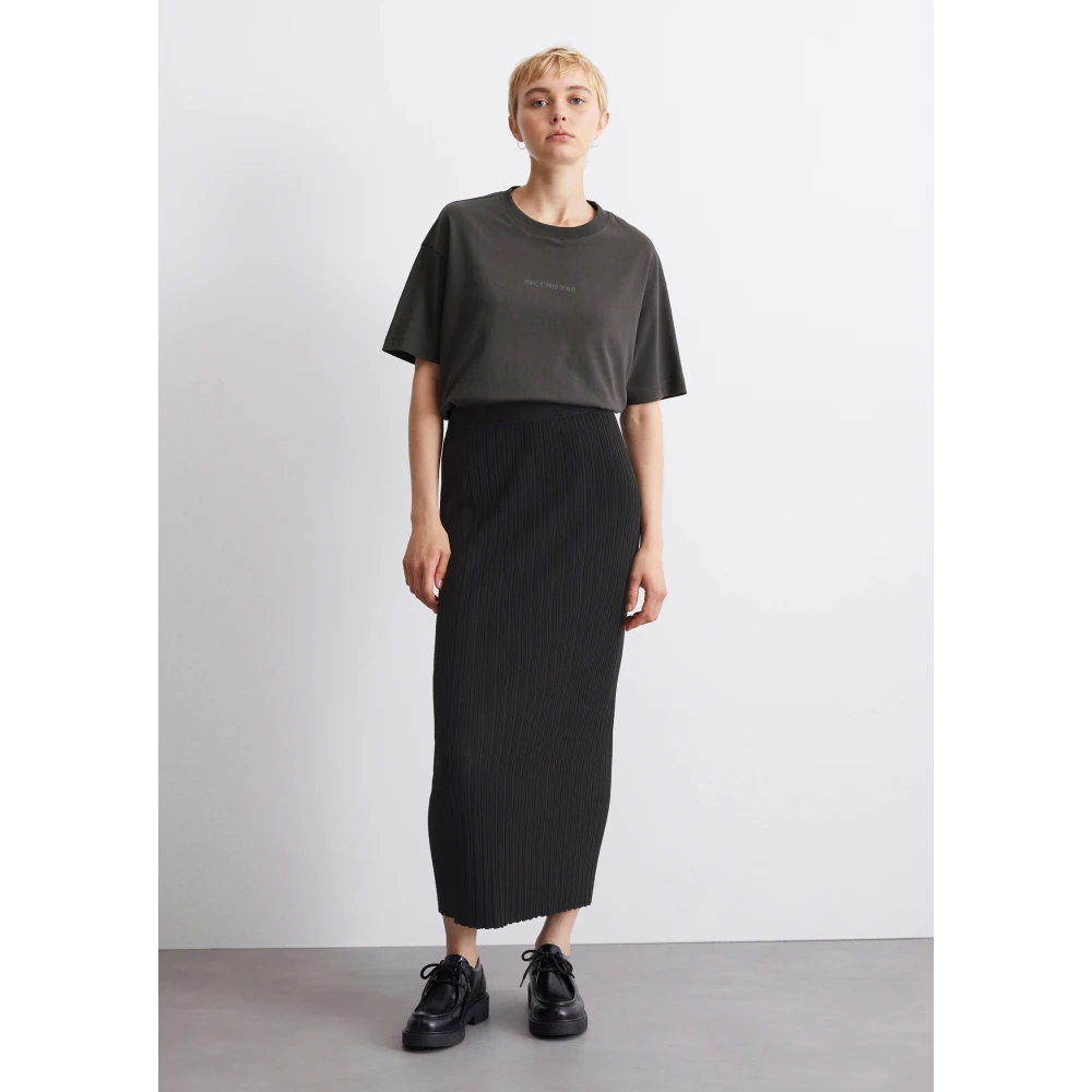 Marc O'Polo Gewone gebreide rok Black Dames