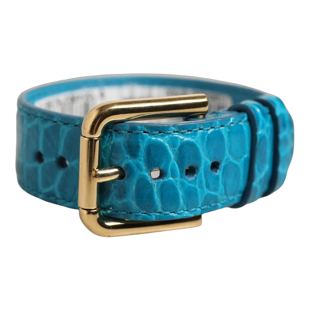 Dolce & Gabbana Blue Bracelets, Female, One Size, Bracelet Belt