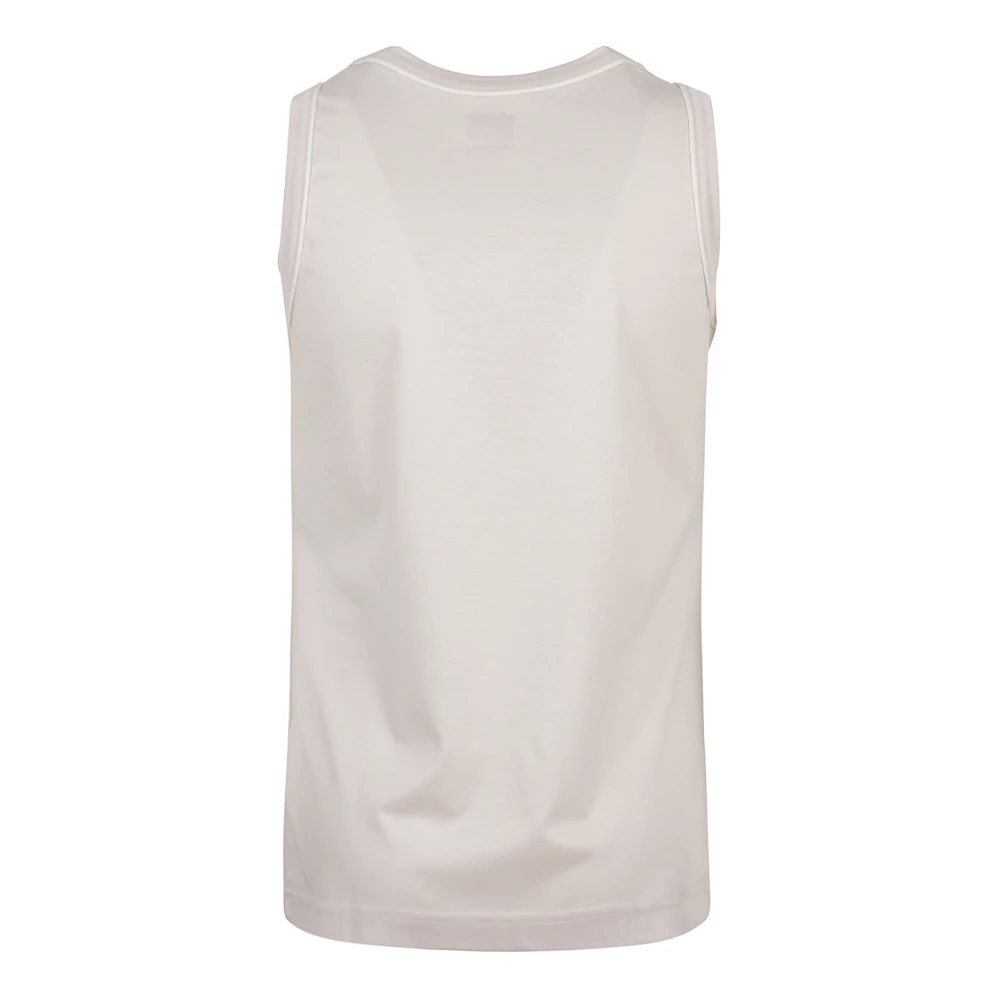 Eleventy Zand T-shirts en Polos Gemaakt in Italië Beige Dames