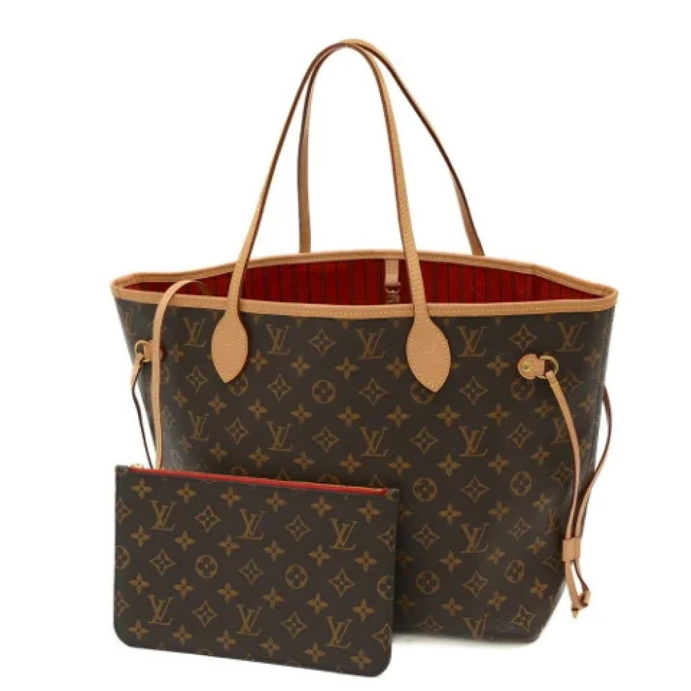 Louis Vuitton Vintage Pre-owned Canvas schoudertas Brown Dames