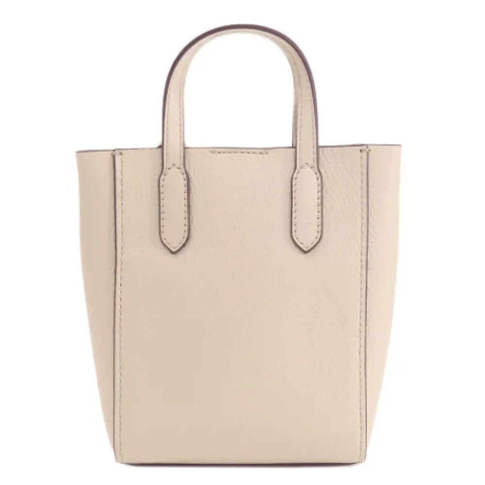 Michael Kors Pre-owned Fabric totes Beige Dames