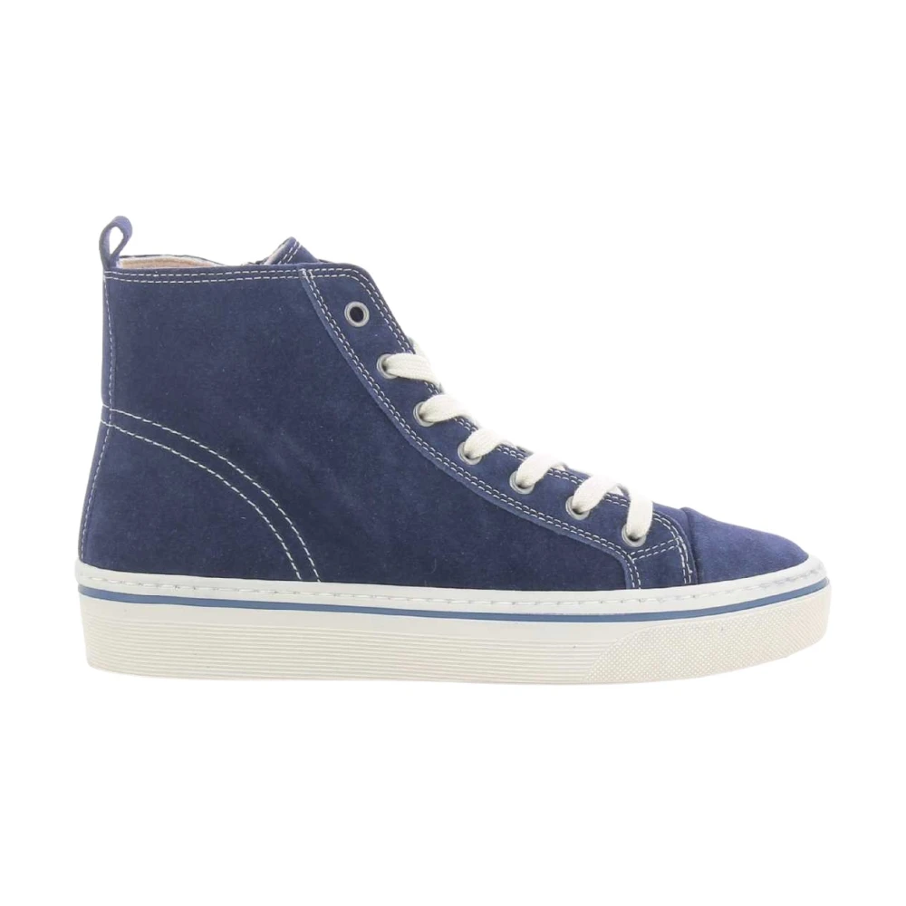 Gabor Stijlvolle Damessneakers Blauw 33.660 Blue Dames