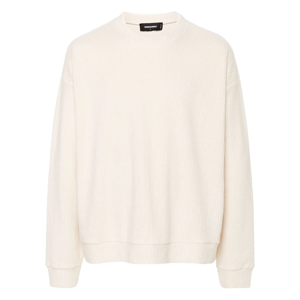 Dsquared2 Stijlvolle Sweaters Collectie White Heren