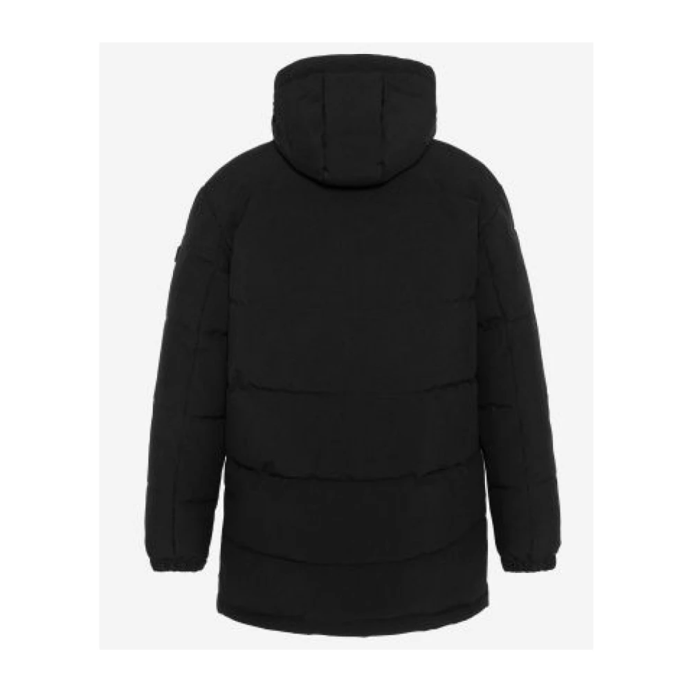 Schott NYC Parka met afneembare capuchon Zwart Black Heren