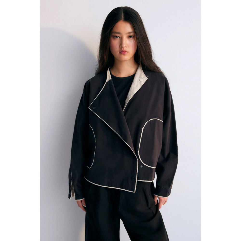 The New Society Morfeo Vrouw Jas Black Dames