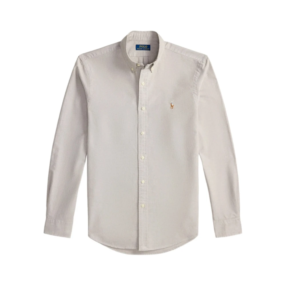 Polo Ralph Lauren Men's White Long Sleeve Sport Shirt