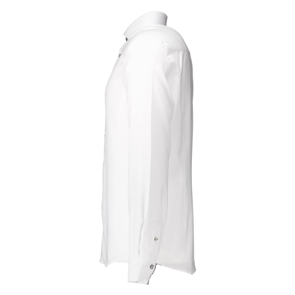 John Miller Wit Overhemd Lange Mouwen White Heren
