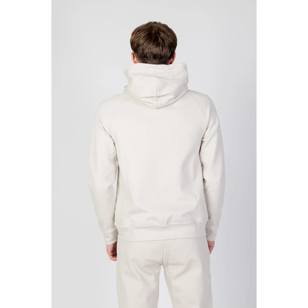 U.s. Polo Assn. Heren Fleece Zip-Up Hoodie Sand Beige Heren