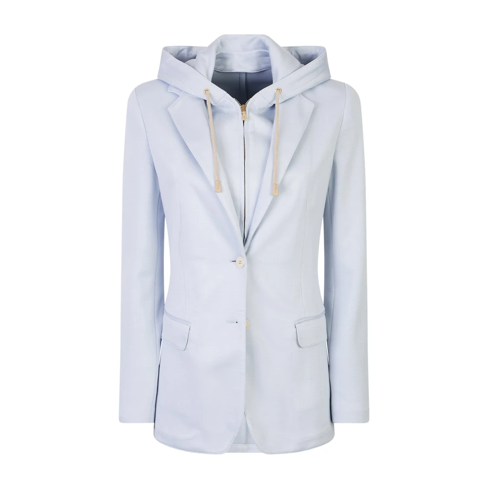 Eleventy Donna Blu Giacche, M, New,