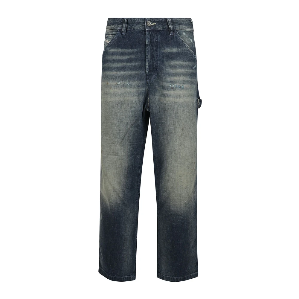 Diesel Casual Levering Broek Blue Heren