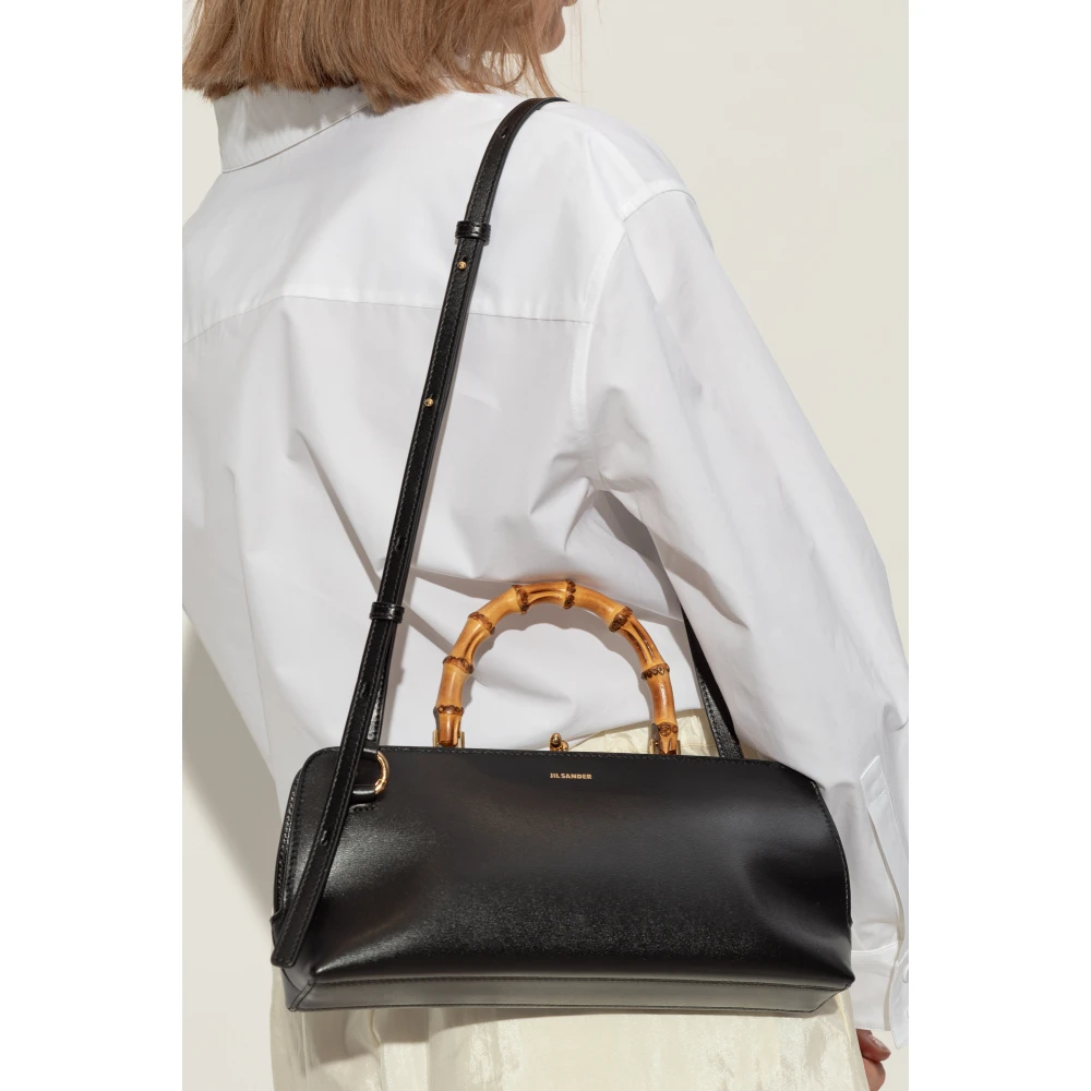 Jil Sander Handtas Goji Bambo Klein Black Dames