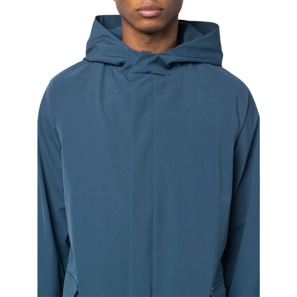 Tagliatore Regenjas Blijf droog in stijl Blue Heren
