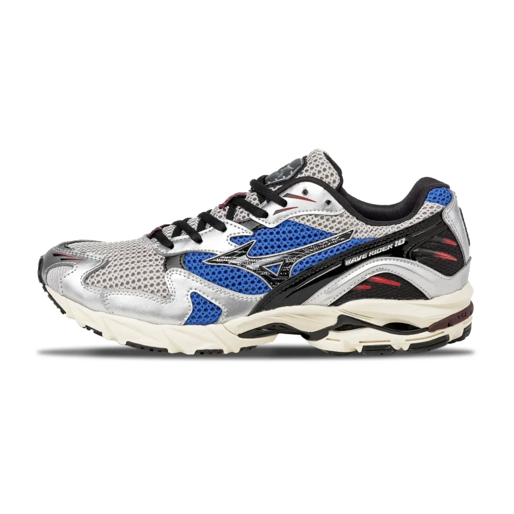 Mizuno Men's Gray Running Shoes, 9 Uk, Wave Rider 10