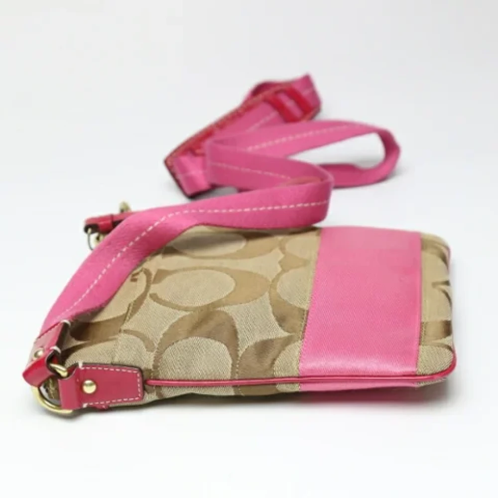 Coach Pre-owned Fabric shoulder-bags Multicolor Dames