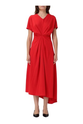 navy-midi-dress-twisted-waist