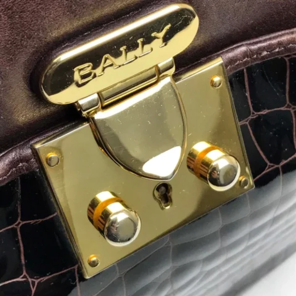 Bally Pre-owned Leather shoulder-bags Brown Dames