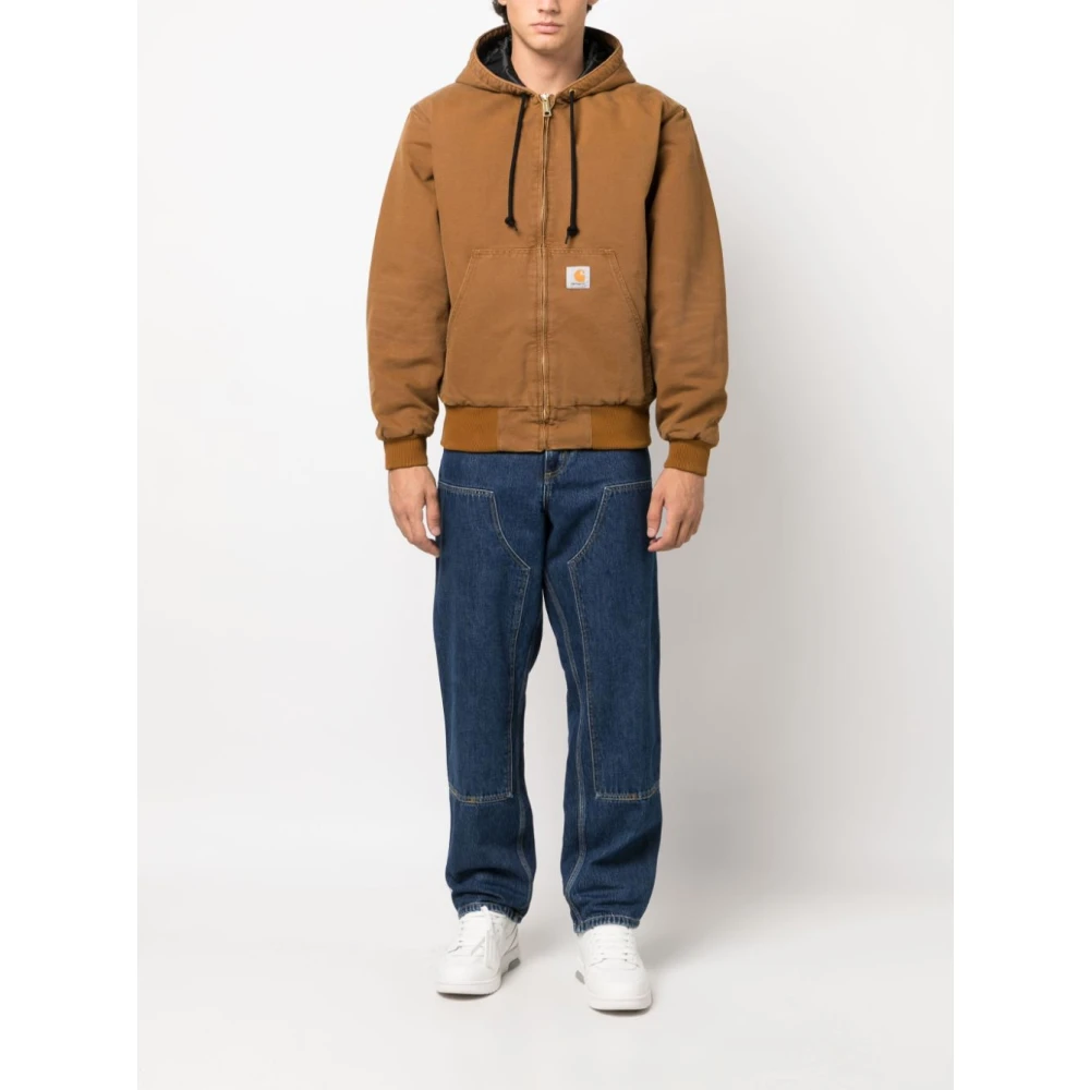 Carhartt WIP Dubbele Knie Denim Werkbroek Blue Heren