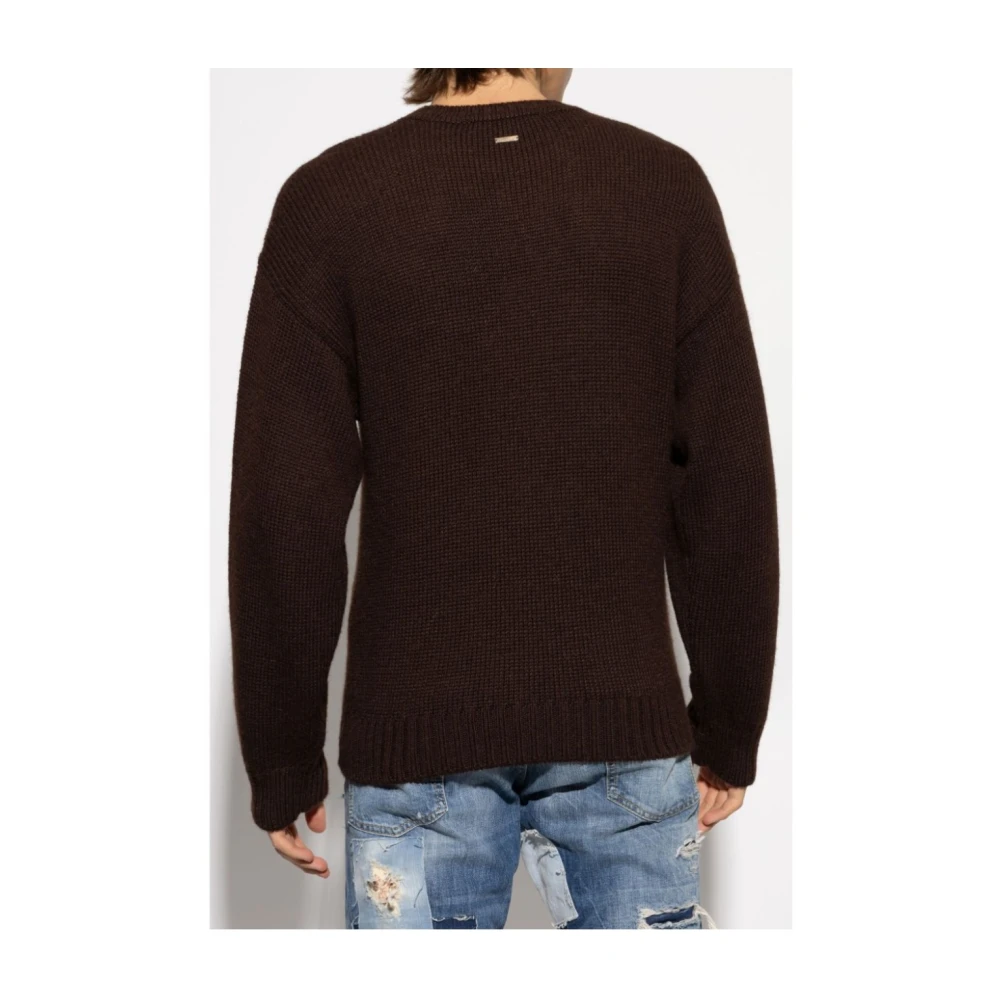 Dsquared2 Bruine Pullover Sweater Brown Heren