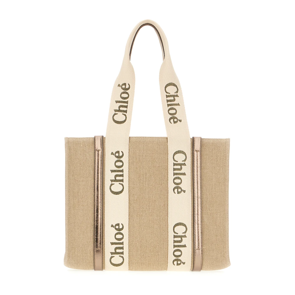 Chloé Schoudertassen Beige Dames