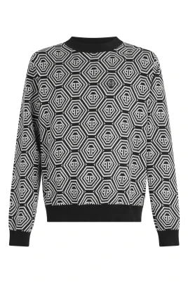 Pullover Rundhals Ls MONOGRAM