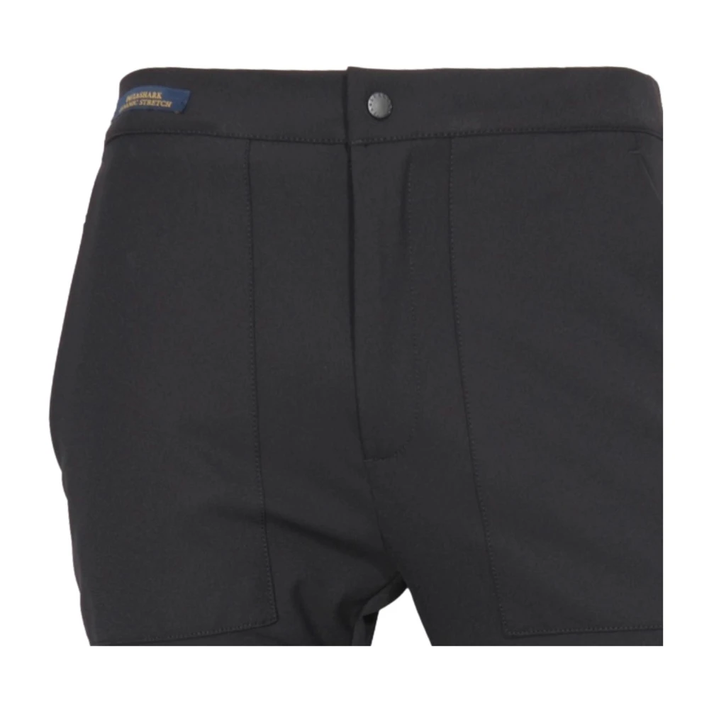 PAUL & SHARK Dynamische Stretch City Broek Zwart Black Heren
