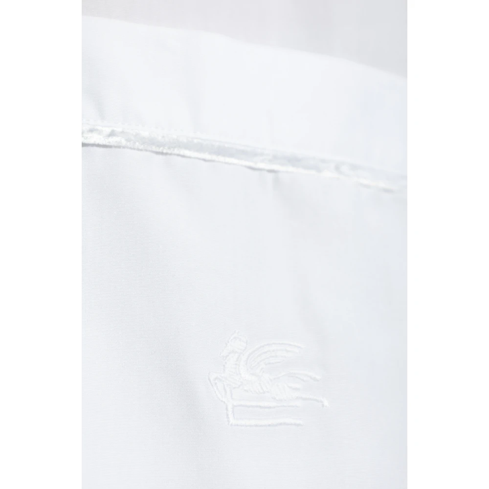 ETRO Katoenen 'oversize' shirt White Dames