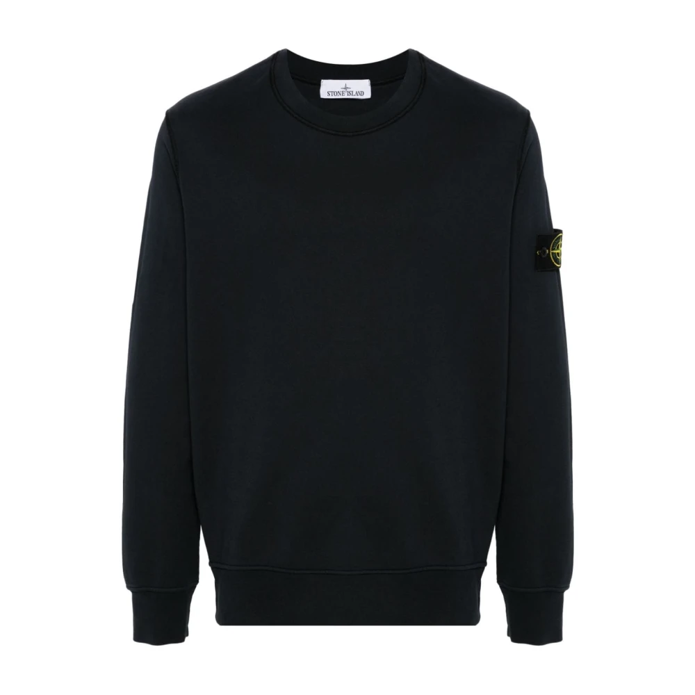 Stone Island Blauwe Sweater Collectie Blue Heren