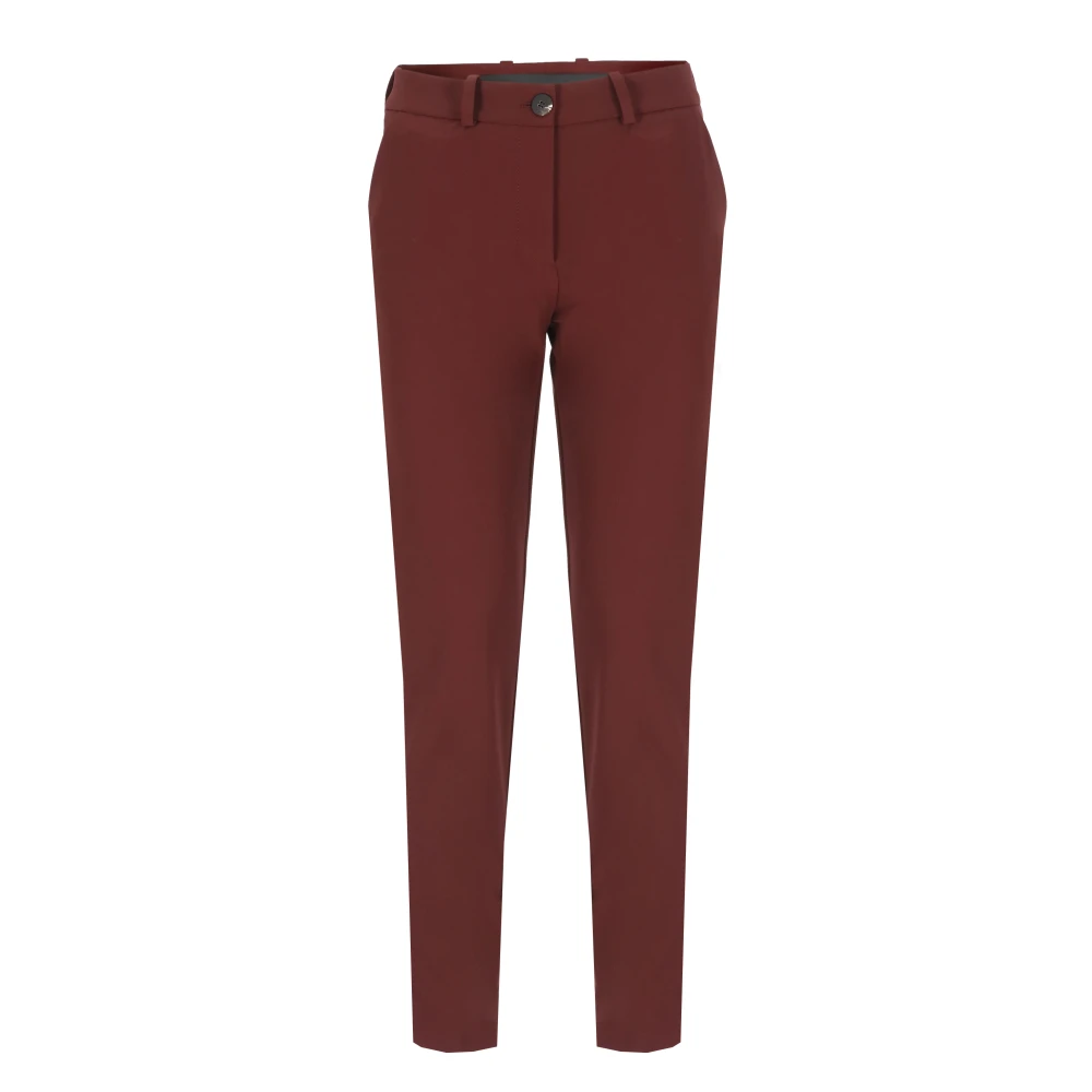 RRD Bordeaux Broek met Riemlussen Red Dames