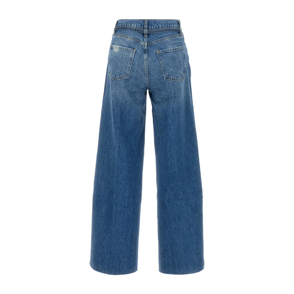 Frame Klassieke Denim Jeans voor Dagelijks Gebruik Blue Dames