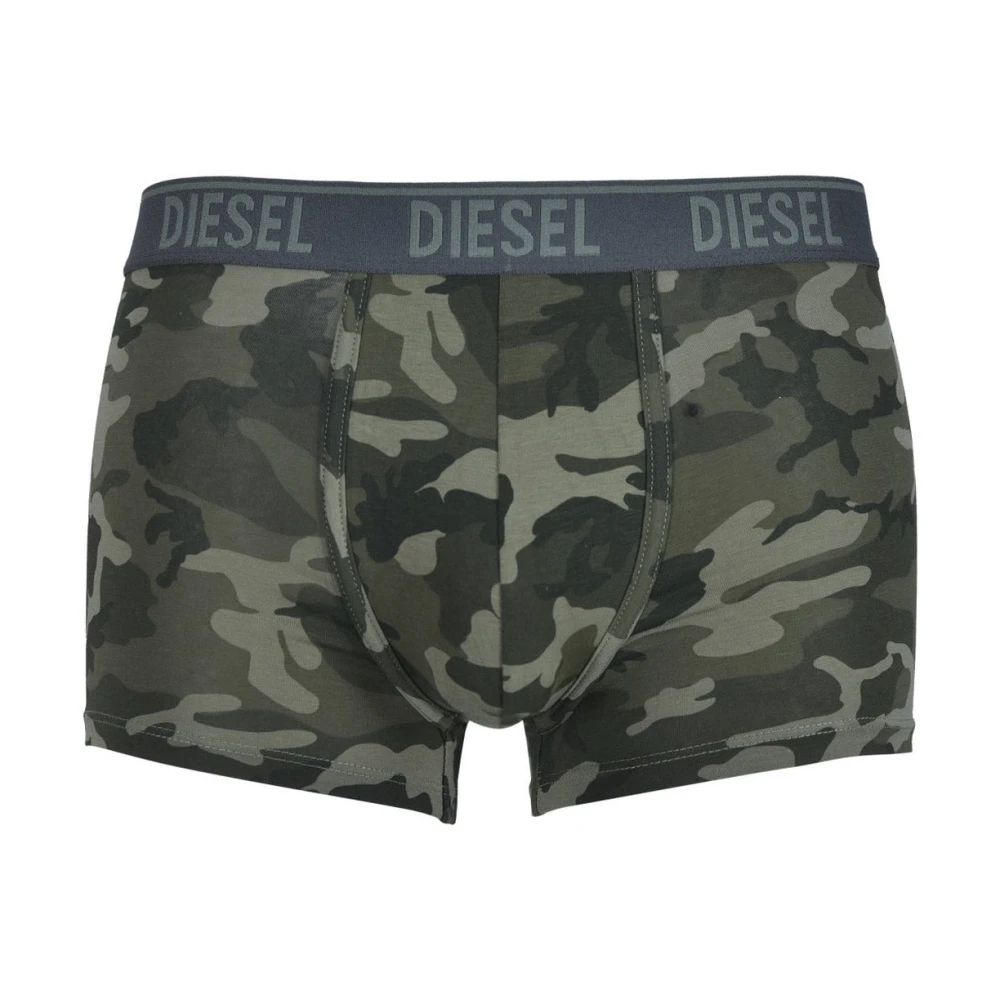 Diesel Boxer Tripack Camouflage en Zwart Multicolor Heren