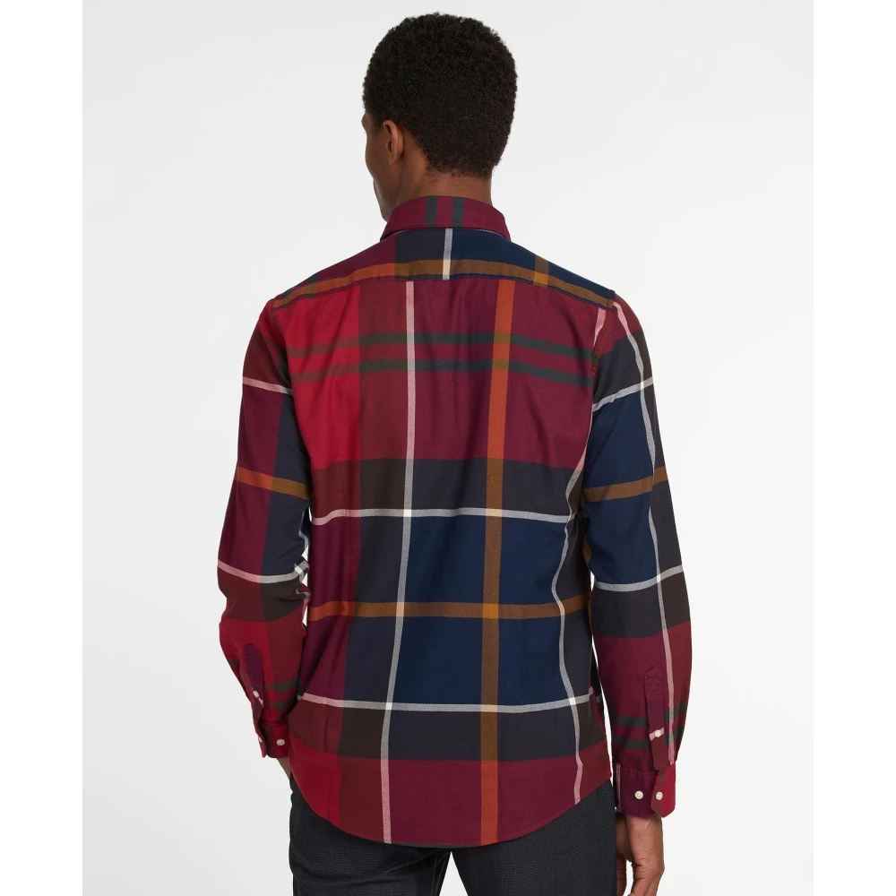Barbour Rode Dunoon Op Maat Gemaakt Overhemd Multicolor Heren
