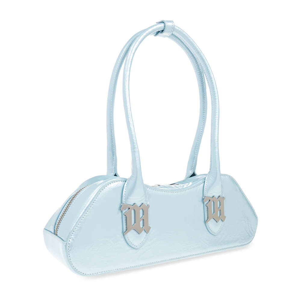 Misbhv Leren tas Blue Dames