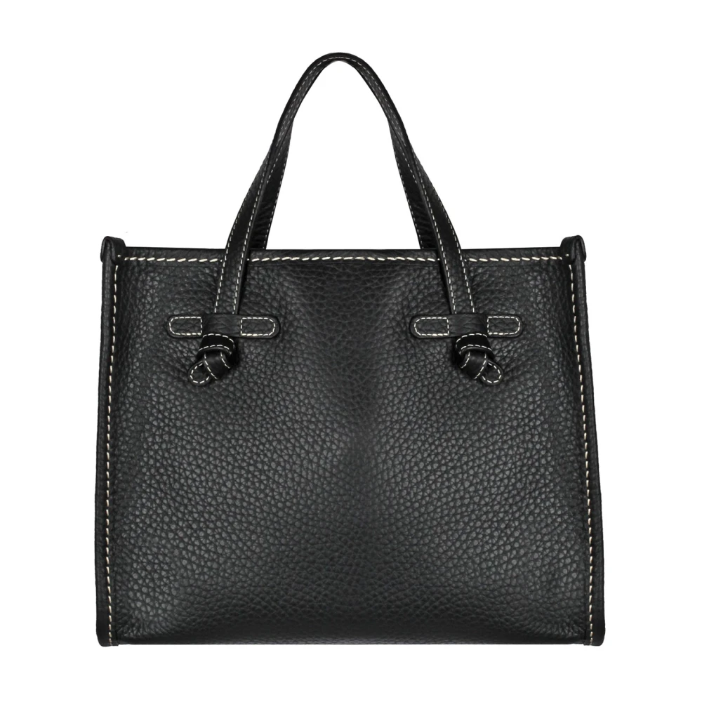 Gianni Chiarini Bubbel lederen winkeltas Marcella Black Dames