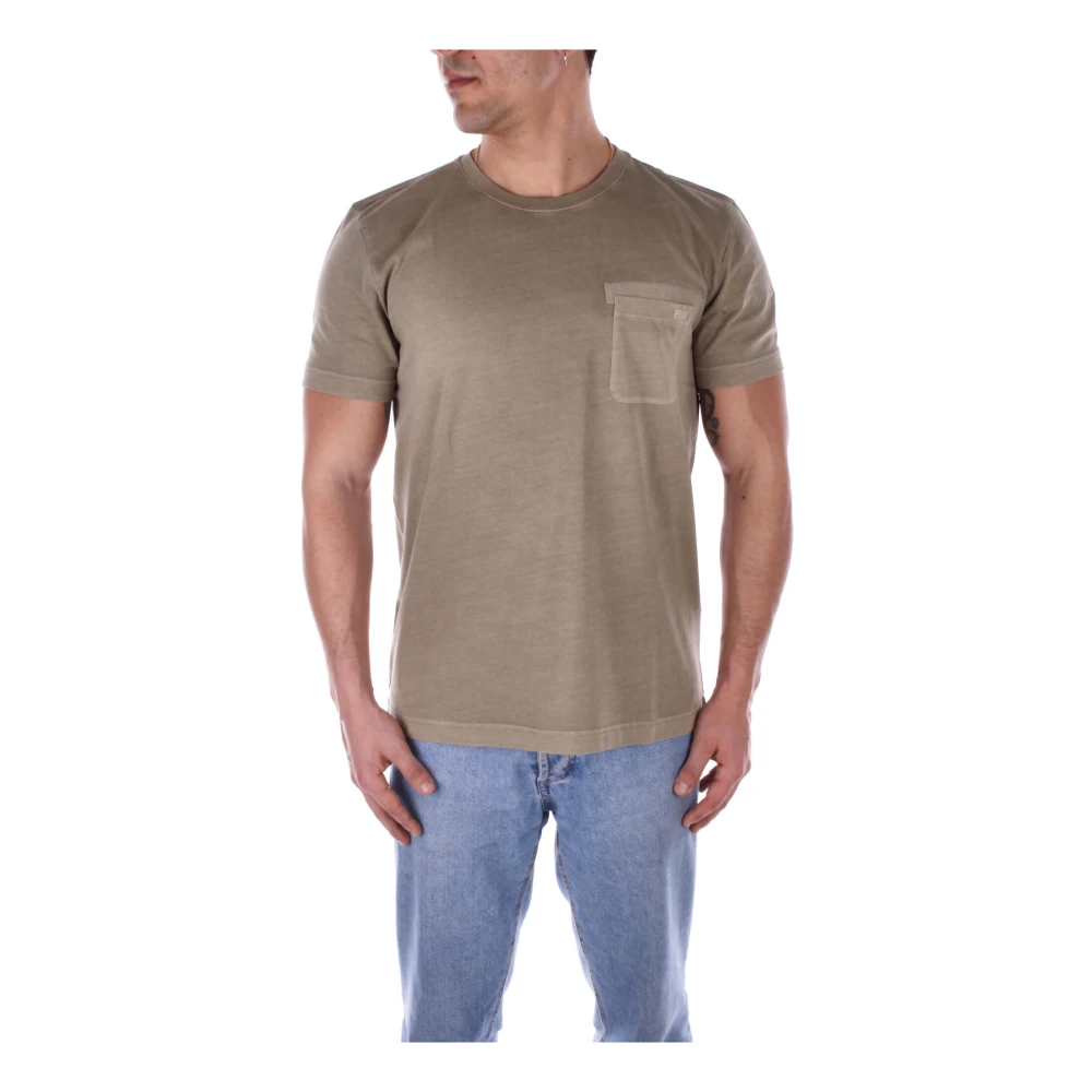 Fay T-Shirts Green Heren